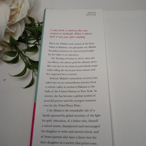 I Am Malala Hardcover Book. Malala Yousafzai Biography Book by Christina Lamb. - Picture 8 of 14